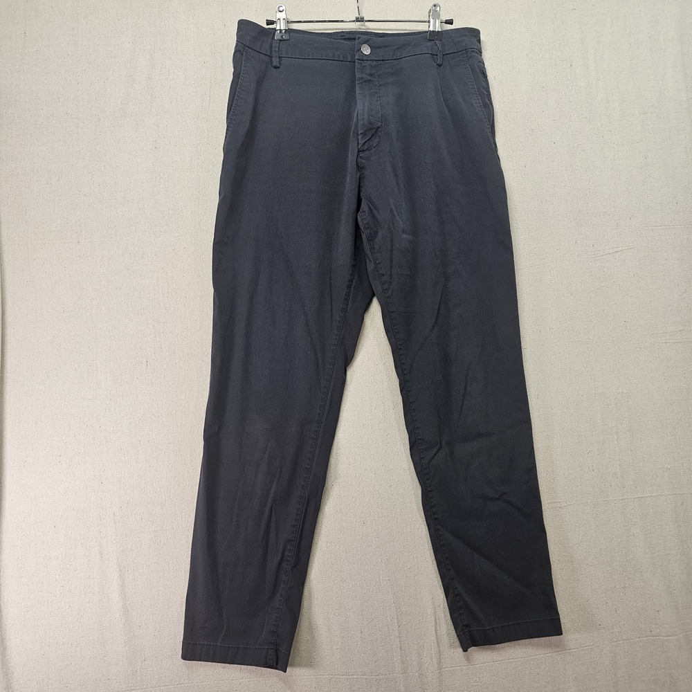 Birddogs Boomstick Pants Men's Size 32x30 Blue Stretch Chino Golf Pants DAMAGED